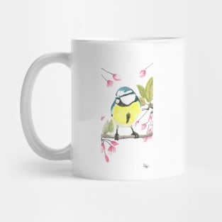 Blue tit of spring Mug